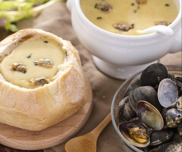Nieuw-Engelandse Clam Chowder