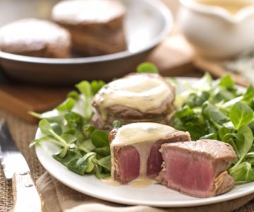 Filet mignon met roquefortsaus