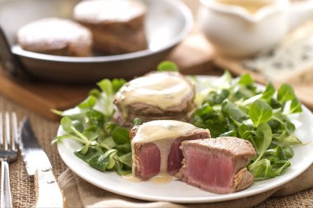 Filet mignon met roquefortsaus