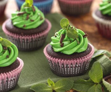 Mint & Chocolade Cupcake