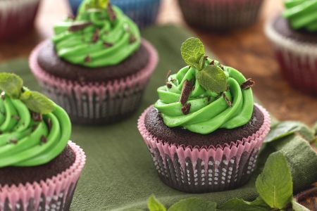 Mint & Chocolade Cupcake