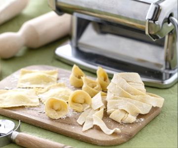 Hoe je de pasta uitrolt