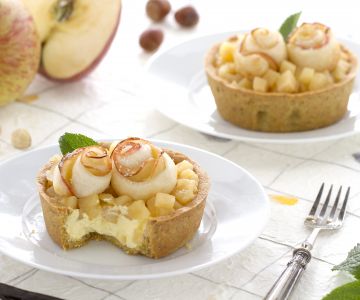 Mini-appeltaartjes met appelcompote
