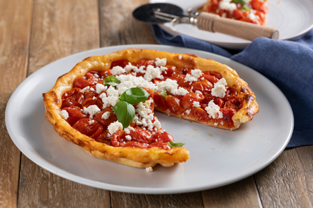 Tomaten en feta Tatin