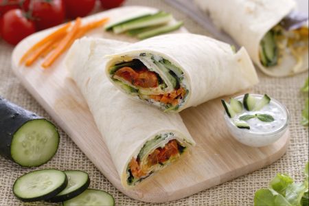 Groente wrap