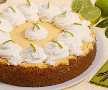 Limoencheesecake