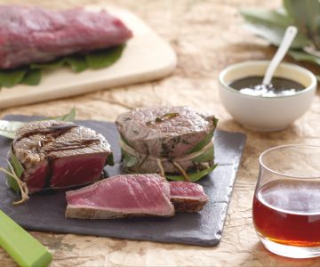 Filet met bitterzoete saus