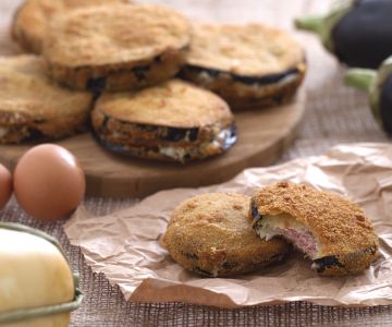 Aubergine cordon bleu