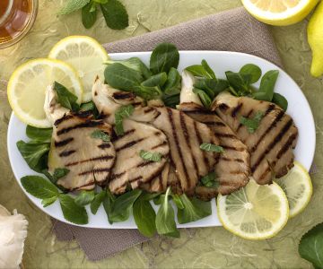 Gegrilde Oesterzwammen