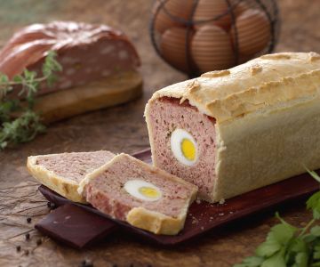 Gehaktbrood in een broodvorm