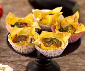 Vegetarische Lasagne Cupcake