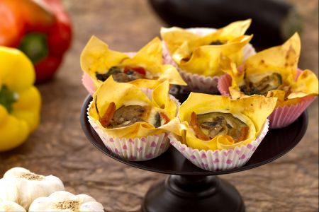 Vegetarische Lasagne Cupcake