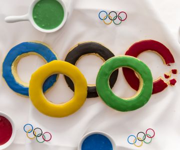 Gemakkelijke zoete zanddeeg ringen