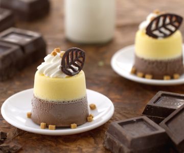 Tweekleurige Pudding