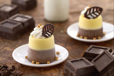 Tweekleurige Pudding