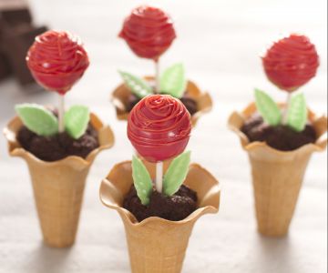 Rozen cake pops