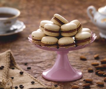 Zoute Karamelmacarons