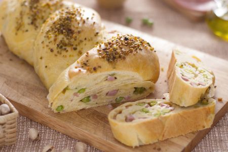 Gevuld Gevlochten Brood