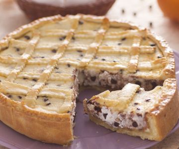Paasricotta en chocolade taart
