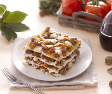 Lasagne met lamsragout