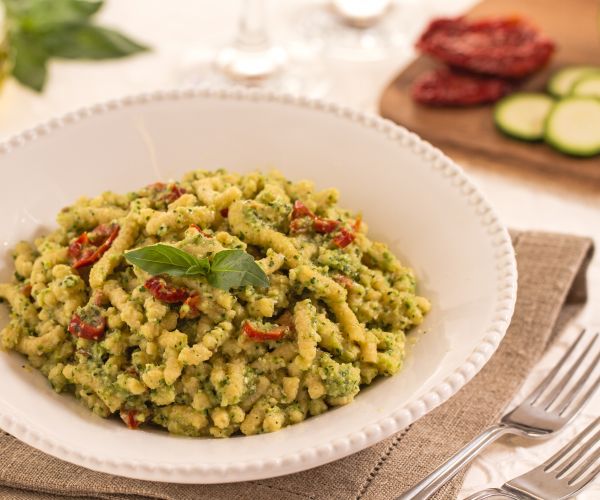 Passatelli met courgettepesto