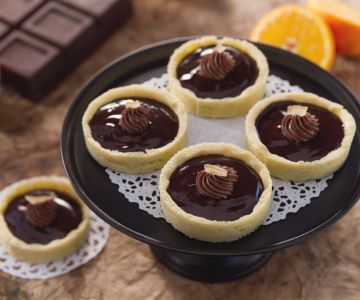 Sinaasappel- en Chocoladebakjes