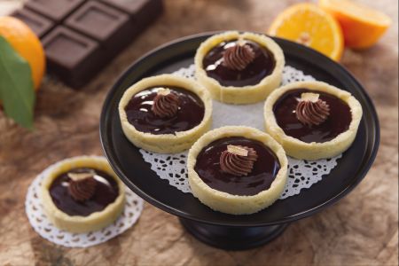 Sinaasappel- en Chocoladebakjes
