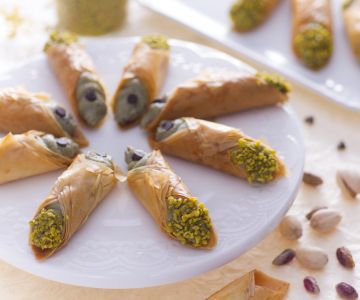 Filodeeg Cannoli met Pistache