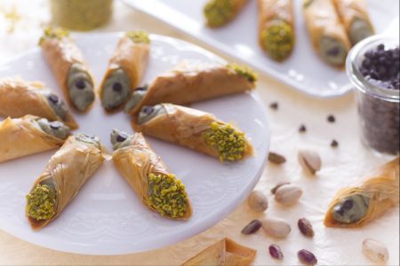Filodeeg Cannoli met Pistache