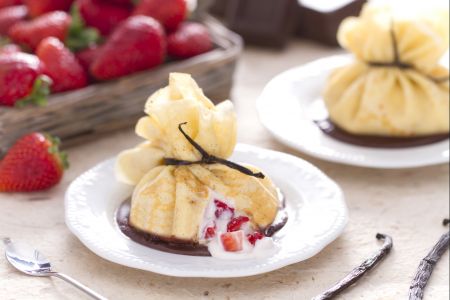 Aardbeienflensjespakketjes