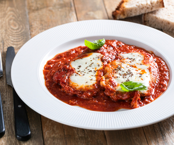 Kalfsvlees Scaloppine alla Pizzaiola