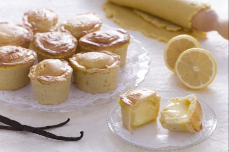 Ricotta en citroentaartjes
