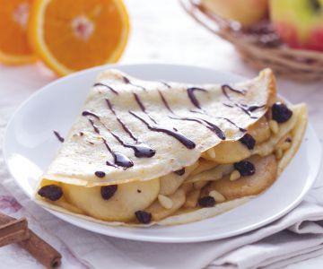 Crêpe appeltaart