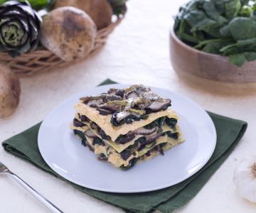 Lasagne met vijf groenten