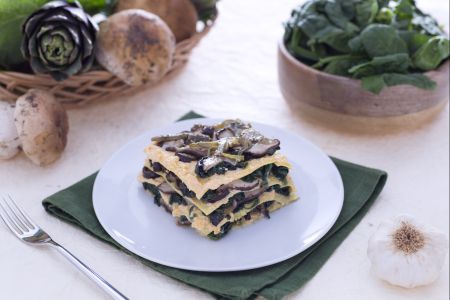 Lasagne met vijf groenten