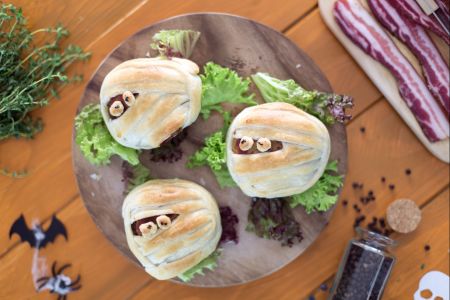 Mummie hamburgers