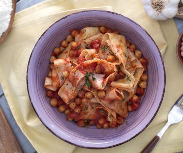 Lagane en kikkererwten