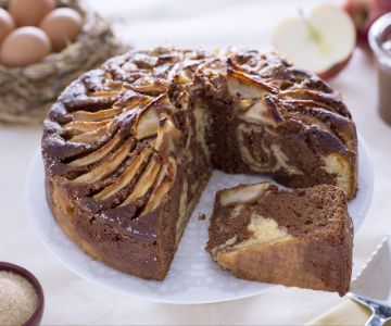 Appeltaart met Nutella