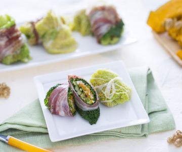 Gevulde Koolrolletjes met Groenten