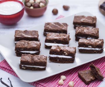 Chocolade Brownie Sandwich