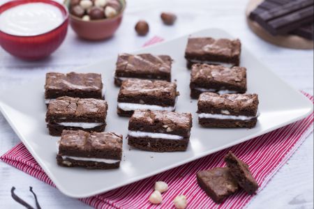 Chocolade Brownie Sandwich