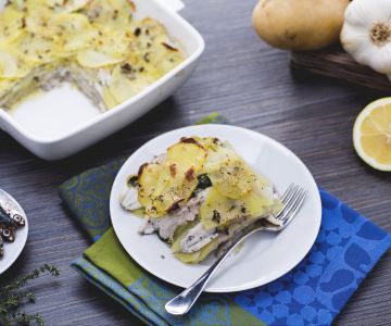 Ansjovis en Aardappel Ovenschotel