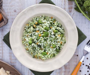 Risotto met raapstelen