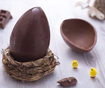 Melkchocolade Paasei