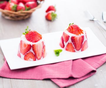 Panna cotta met agar agar
