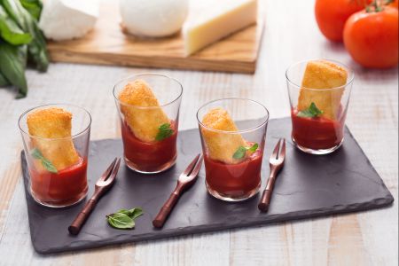 Gefrituurde Paccheri