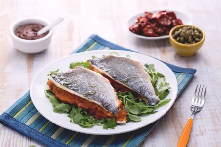 Siciliaanse Zeebaars Sandwich