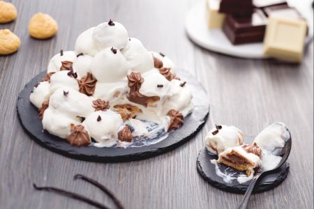 Witte Chocolade Profiteroles