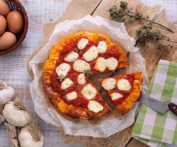 Pizza omelet
