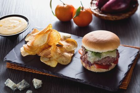 Eendenburger met citrusmayonaise